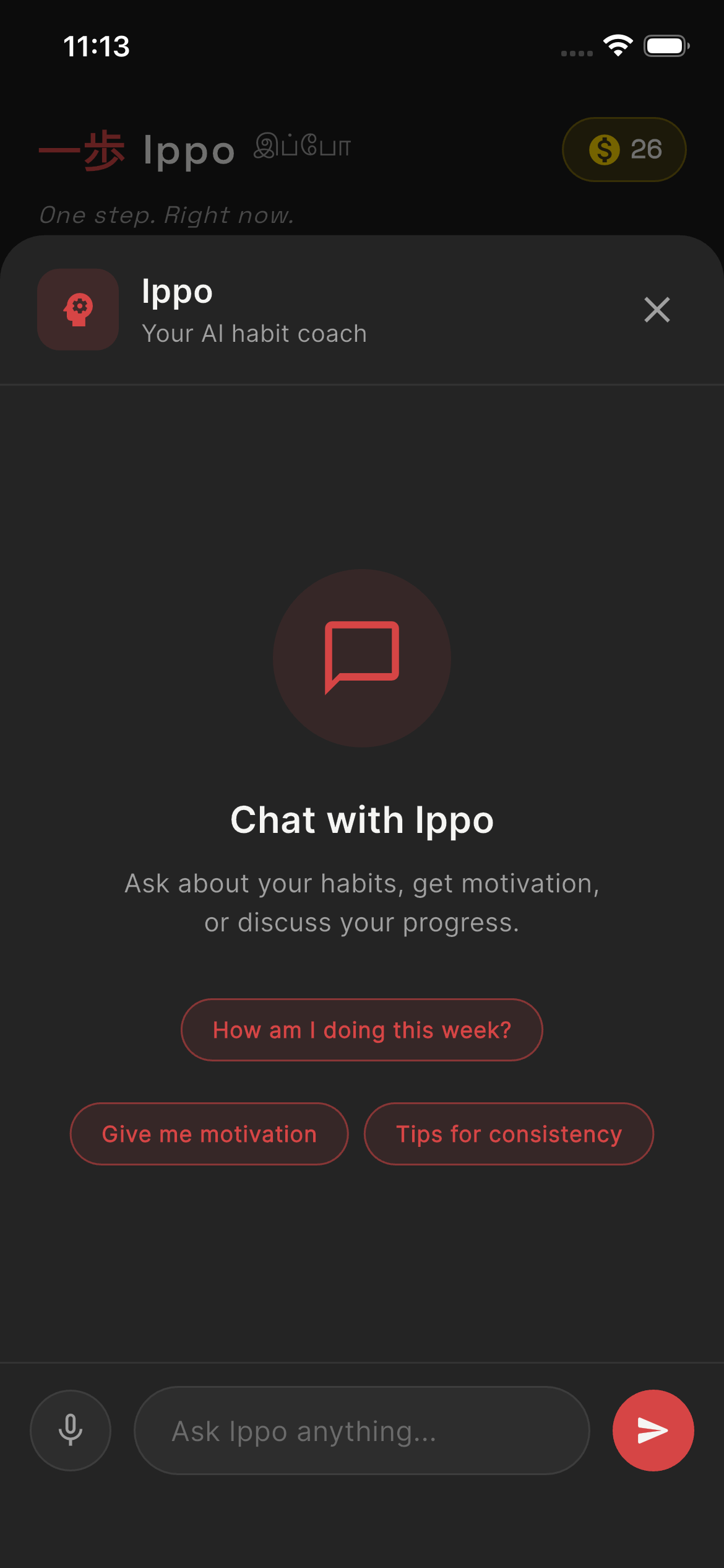 AI Coach Conversation